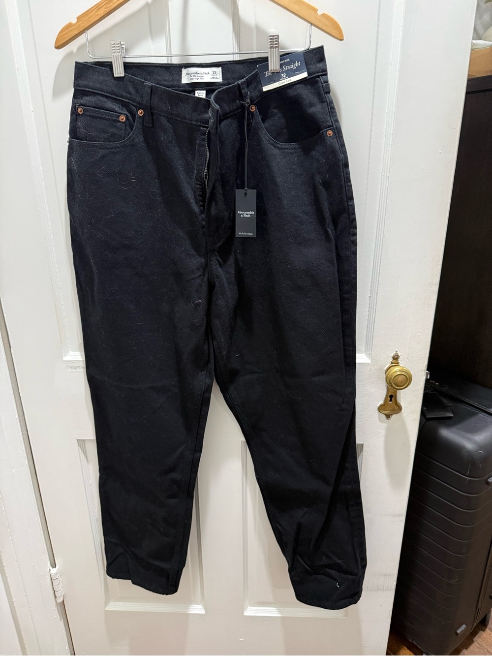 Abercrombie ultra high rise 90s Straight Jeans - Curve Love